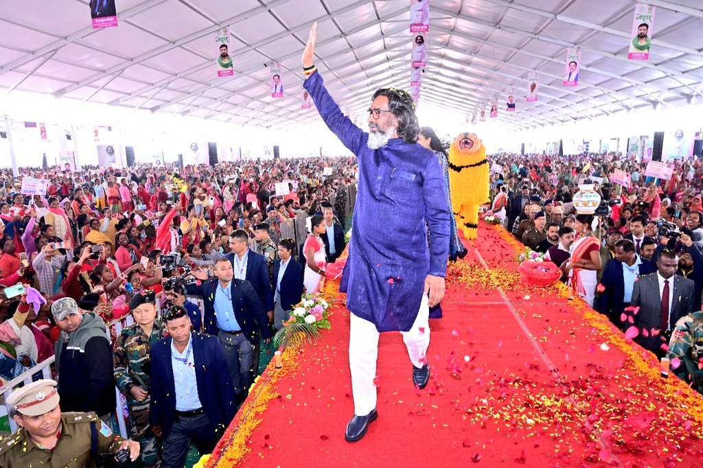 हेमंत सोरेन Jmm महाधिवेशन परिवारवाद के आरोपों पर हेमंत सोरेन का जवाब