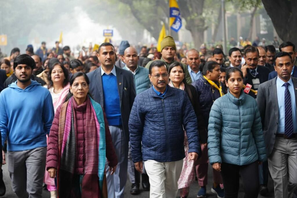 दिल्ली में भाजपा की संभावित जीत: आप सरकार के 10 साल के शासन का अंत?